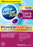 Alka-Seltzer Plus Cold & Cough, Maximum Strength, Liquid Gels