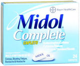 Midol? Complete Acetaminophen / Caffeine / Pyrilamine Maleate Cramp Relief #12843015859
