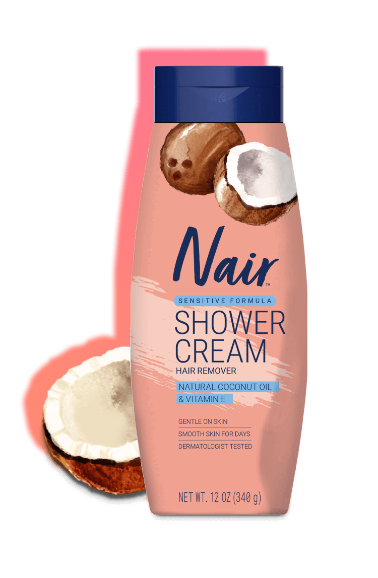 Nair·Sensitive Coconut Oil Shower Cream