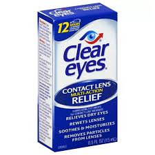 Clear Eyes Eye Drops, Contact Lens Relief - Foodland