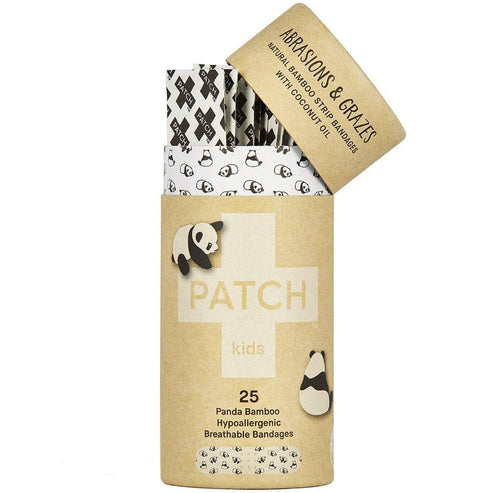 Patch Kids Bamboo Bandages 25 strips - Coconut Oil
