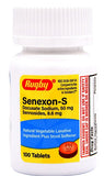 Rugby Senexon-S Docusate Sodium 50 mg / Sennosides 8.6mg - 100 Tablets | Senokot-S