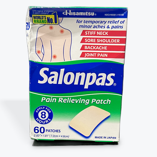 Salonpas Pain Relief Patches - 60