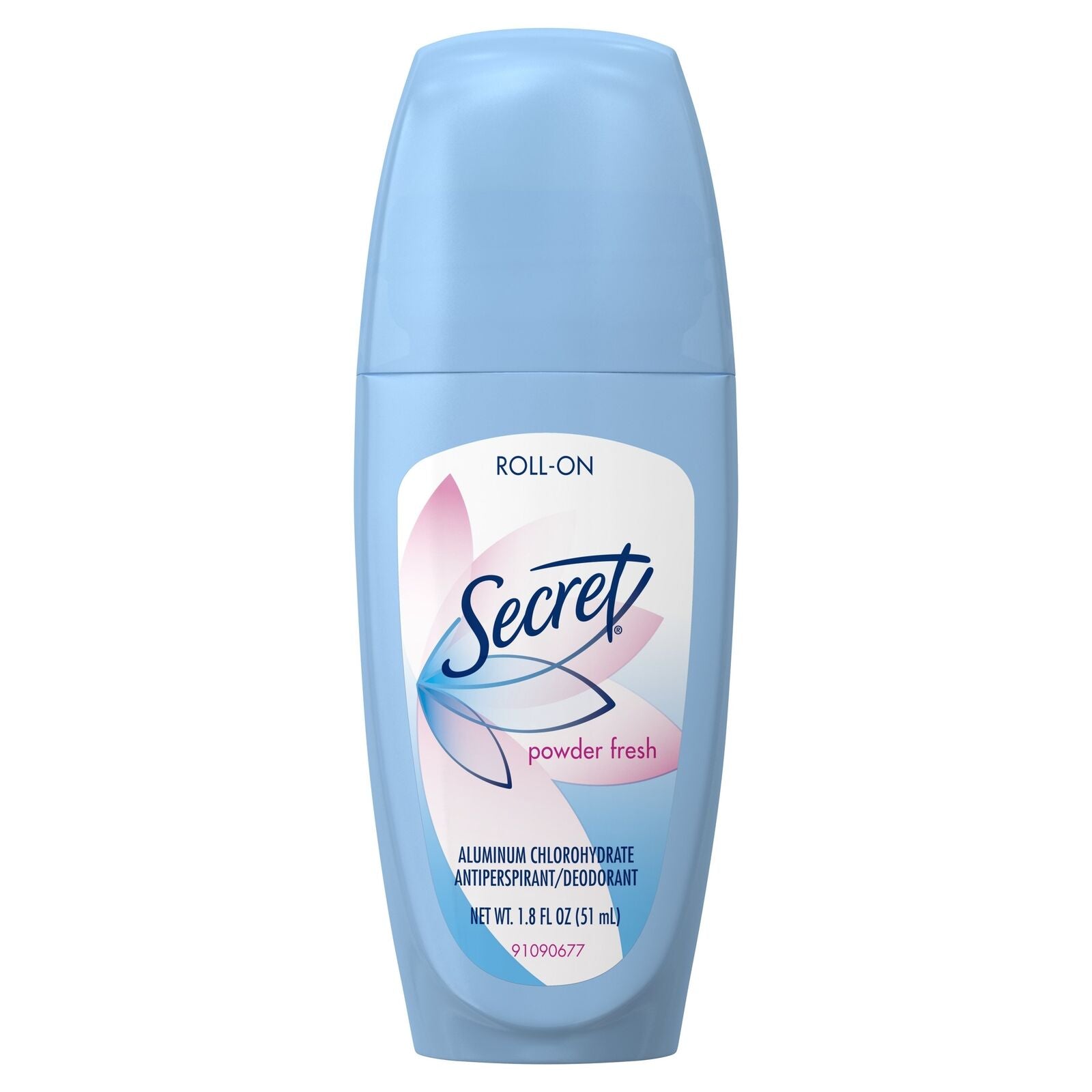 Secret Anti-Perspirant & Deodorant Roll-On Powder Fresh Cruelty-Free 1.8 Ounce