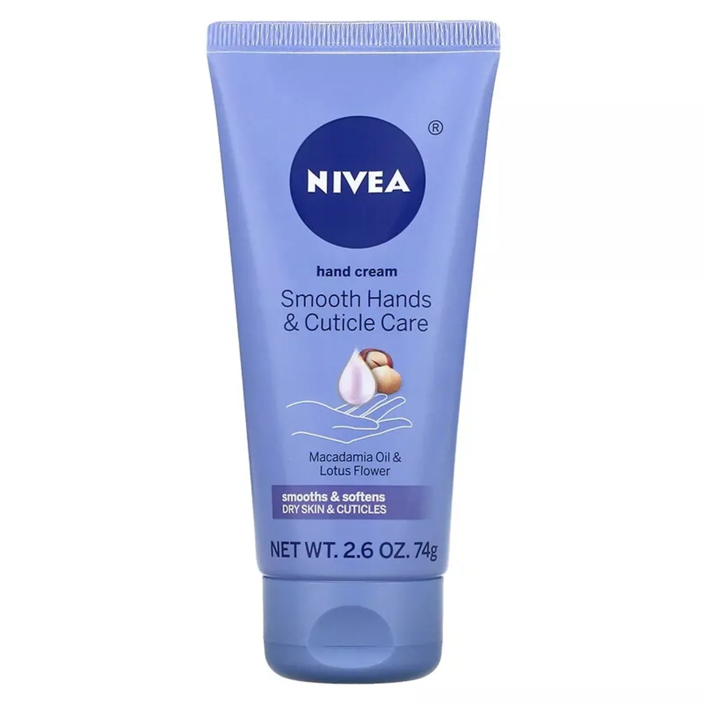 Nivea Smooth Hands and Cuticle Care Hand Cream, 2.6 oz. (Sold as EA/1)
