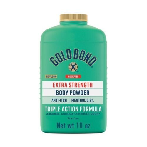 Gold Bond Medicated Healing Body Powder Menthol 0.8% Extra Strength 10oz 1   