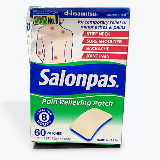 Salonpas Pain Relief Patches - 60   