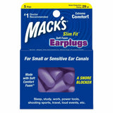 Mack's Slim Fit Soft Foam Comfort Earplugs For Small Sensitive Ear Canals 5 Pair 2   