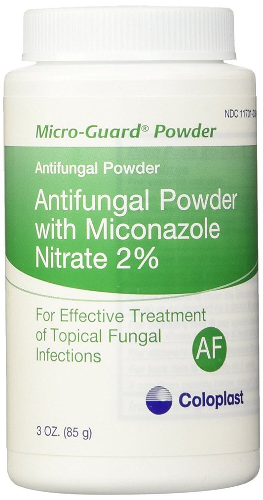 Coloplast Micro Guard Antifungal Powder Miconazole Nitrate Safe Effective 3oz