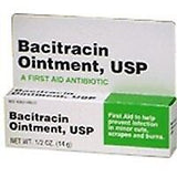 Bacitracin First Aid Antibiotic Ointment Prevent Minor Cuts & Burns 0.5 Ounce