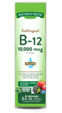 Nature's Truth Vitamin Supplement Sublingual B-12 10000mcg Natural Berry 2 Oz
