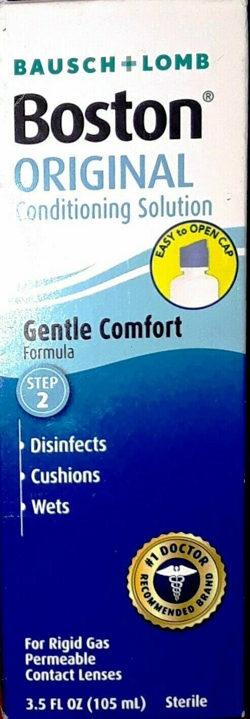Bausch & Lomb Boston Contact Lens Conditioning Solution Gentle Comfort 3.5oz