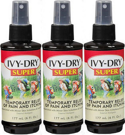 Ivy-Dry SPRAY Itch Relief 6oz (3 PACK)