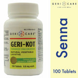 Geri-Care Geri-Kot Natural Vegetable Laxative Tablets 8.6 mg Each 100 Ct 3   