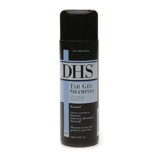 Dhs Tar Gel Shampoo Scented Calming Itching & Irritation Relief Deep Clean 8 oz