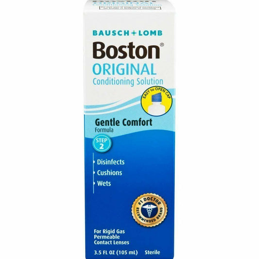 Bausch & Lomb Boston Contact Lens Conditioning Solution Gentle 3.5oz    2