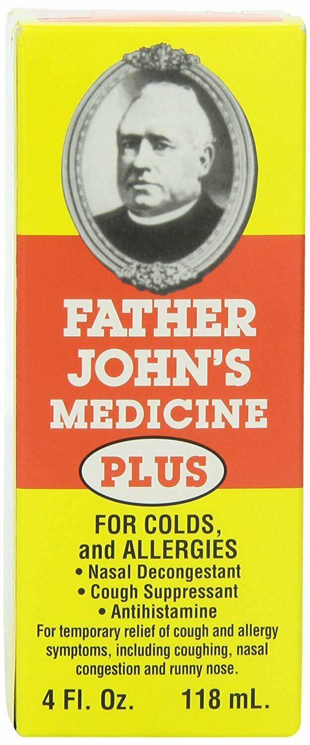 Father Johns Adult Medicine Plus Cough Suppressant Temporary Relief 4.0 Ounce