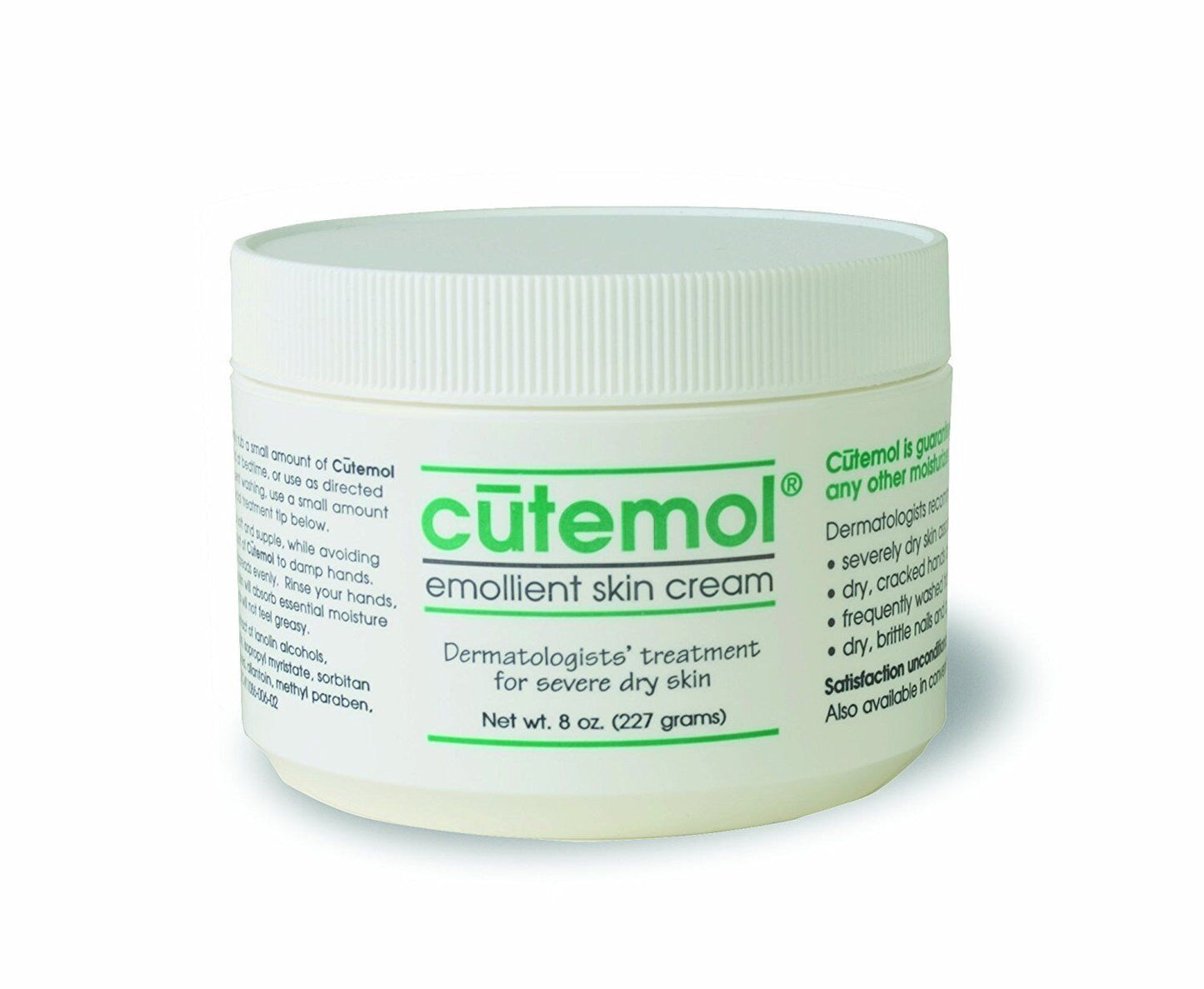 Cutemol Emollient Skin Cream Severe Dry Cracked Skin Relief Long Lasting 8oz