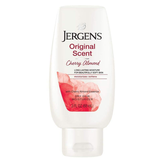 Jergens Original Scent CHERRY ALMOND Dry Skin Moisturizer 3.0 oz 88 ml PACK OF 1