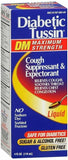 Diabetic Tussin Maximum Strength Cough and Chest Congestion DM Liquid 4 Ounce