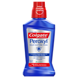 Colgate Peroxyl Mouth Sore Rinse Cleanser Alcohol Free Fresh Mild Mint 8.4 oz