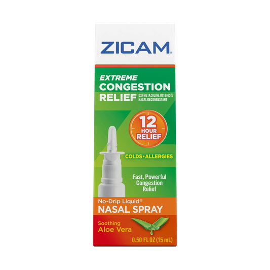 Zicam Powerful Allergy Relief No-Drip Liquid Nasal Gel Non-Drowsy 0.50 Fl Oz
