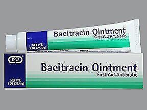 G & W Bacitracin Ointment Antibiotic For Bacterial Skin Infection 1 Oz    2