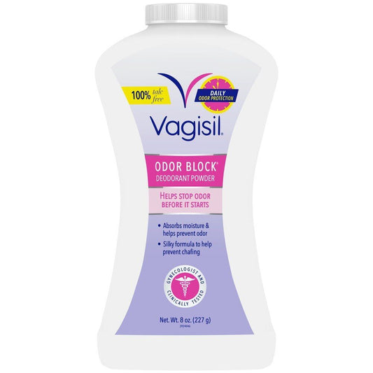 Vagisil Daily Intimate Deodorant Powder Odor Block Protection 8 fl oz    5