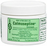 Calmoseptine Ointment Jar Protects & Helps Heal Skin Irritations 2.5 Oz 12   