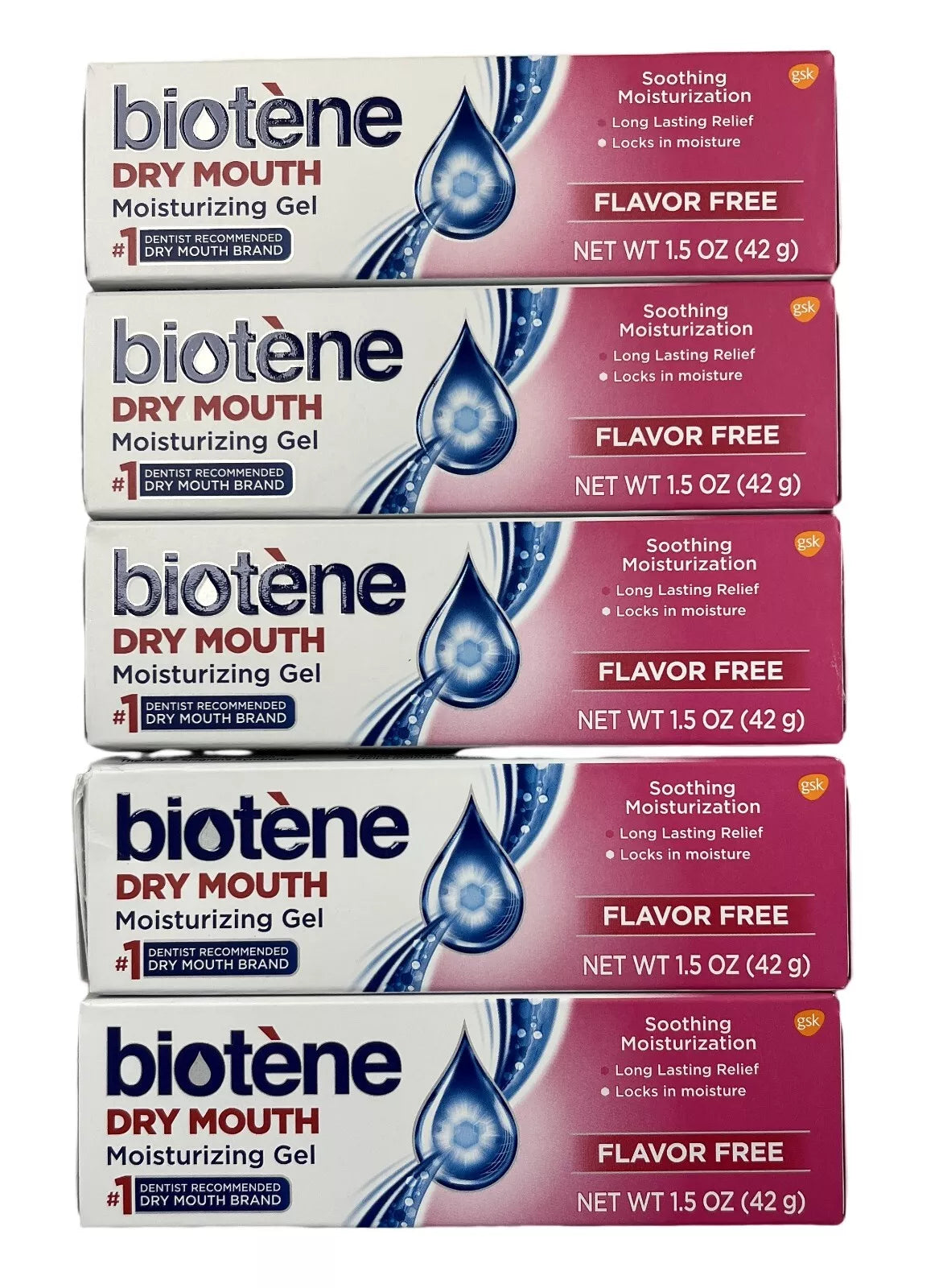 BIOTENE Dry Mouth GEL 1.5oz Flavor Free __