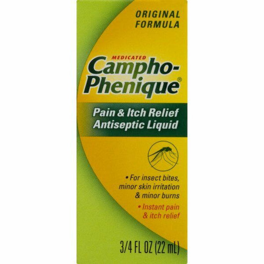 Campho-Phenique Pain & Itch Relief Antiseptic Liquid Original Formula 0.75 Ounce