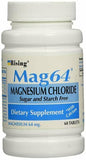 Mag64 Magnesium Chloride Dietary Supplement Sugar & Starch Free 60ct