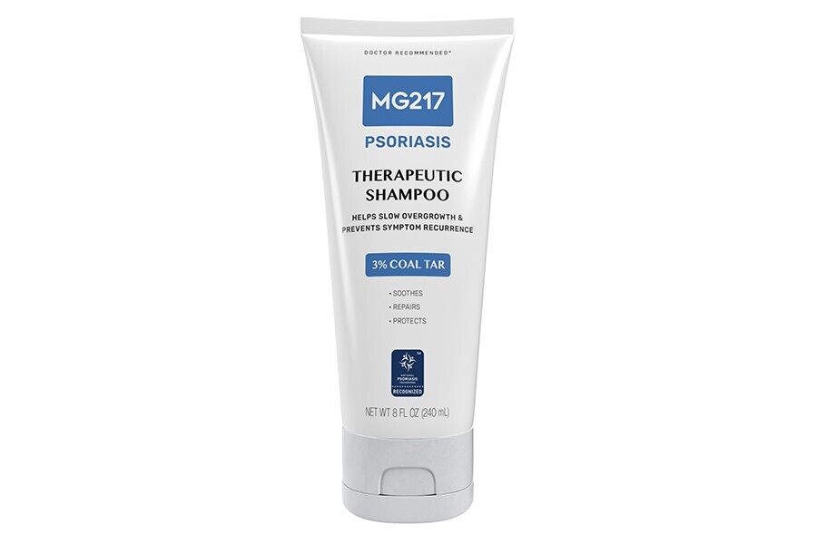 MG217 Psoriasis Therapeutic Shampoo 3% Coal Tar 8oz