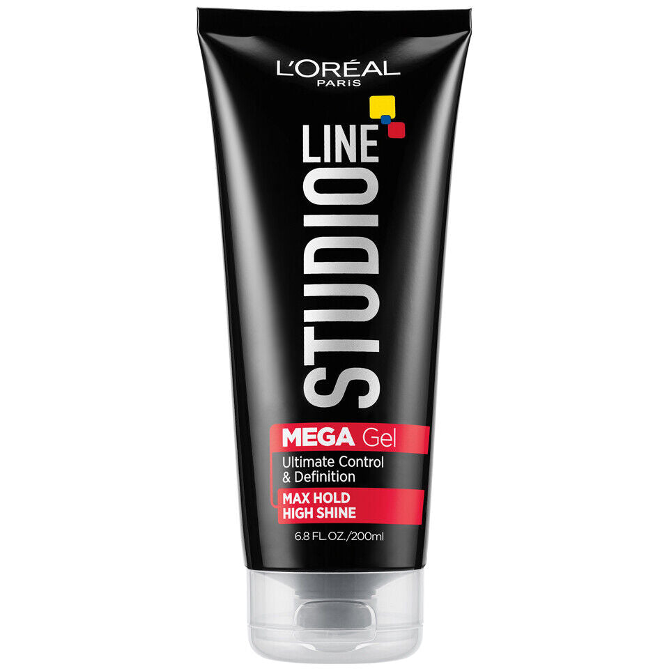 LOreal Studio Line Mega Hair Gel Ultimate Control Max Hold High Shine 6.8 Ounce