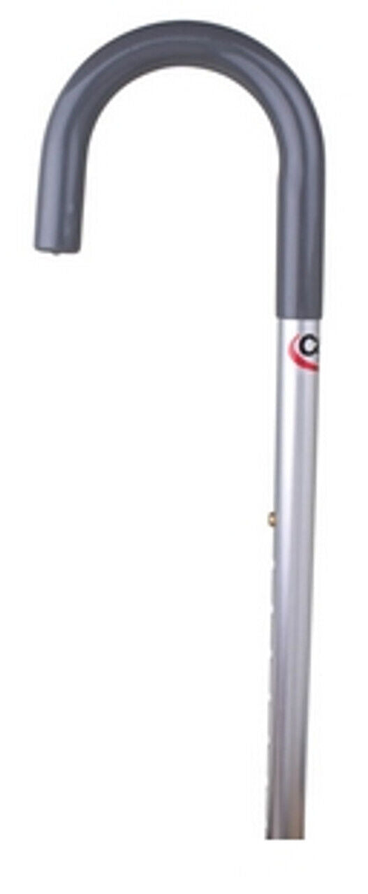 Carex Aluminum Adjustable Walking Cane with a Soft Grip Handle and Wrist Strap