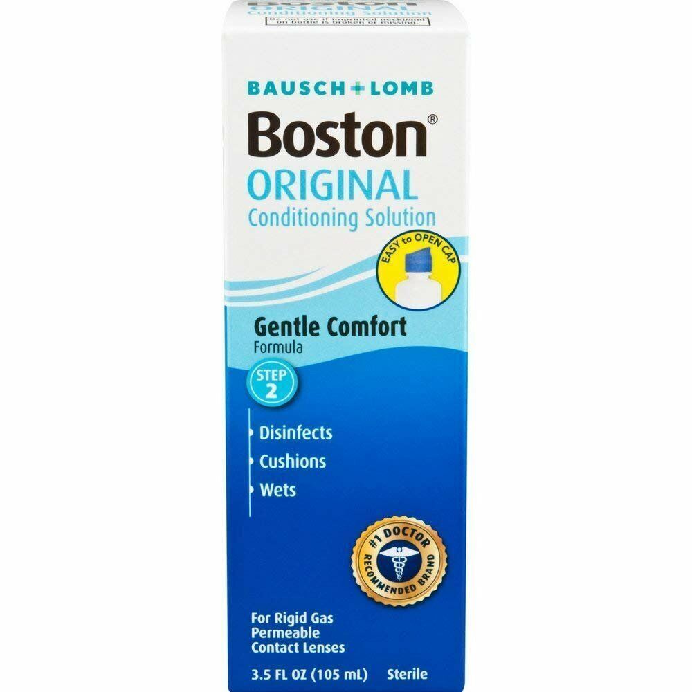 Bausch & Lomb Boston Contact Lens Conditioning Solution Gentle 3.5oz