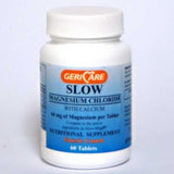 Gericare Slow Magnesium Chloride Calcium Nutritional Supplement Tablets 60 ct