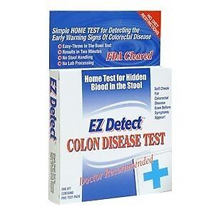 EZ Detect Colon Disease Test Kit Self Test For Colorectal Disease 5 Test Pads