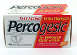 Percogesic Fast Acting Extra Strength Enhanced Pain Relief Coated Caplets 40 Ct