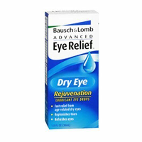 Bausch + Lomb Advanced Eye Relief Rejuvenation Lubricant Drops for Dry eyes 1 Oz