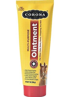 Corona Ointment 7oz Tube Cuts Abrasion Sores Burns Minimal Scaring First Aid