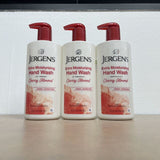 3-Pk Jergens Extra Moisturizing Hand Wash Liquid, Cherry Almond, 8.3 fl oz