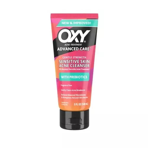 OXY Maximum Action Sensitive Advanced Face Wash, 5 z