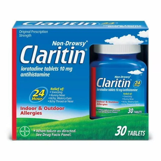 Claritin 24 Hour Non-drowsy Allergy Relief Tablets, 10 mg - 30 Count