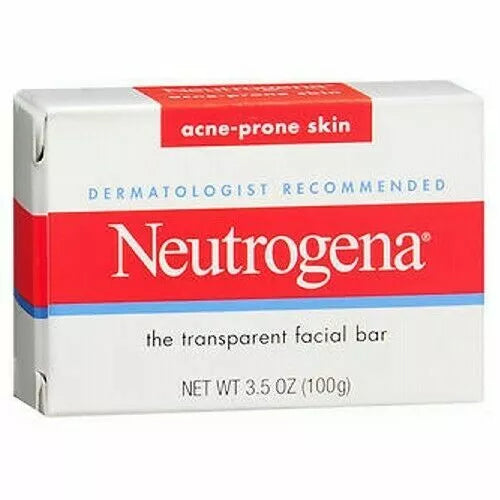 Neutrogena Facial Bar Acne Prone Skin Formula 3.5 oz